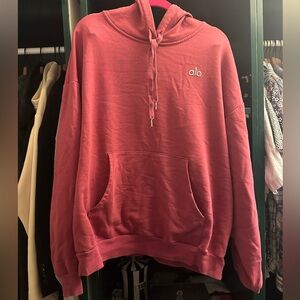 Pink alo yoga sweater